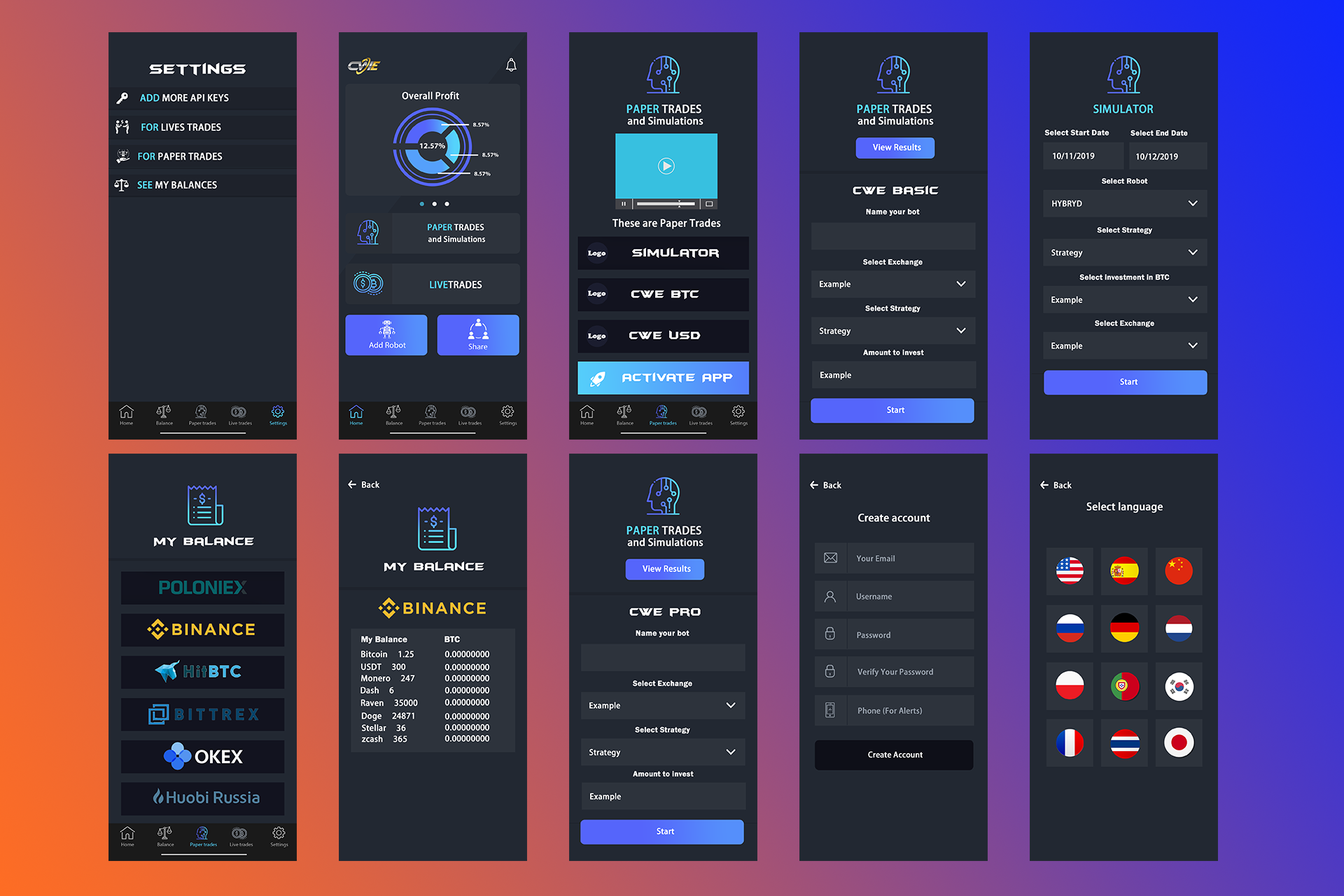 crypto trade app